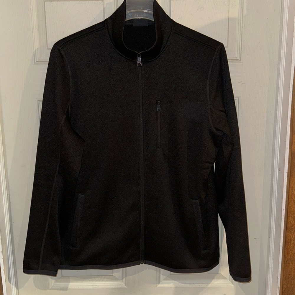True Classic Sweater Fleece Jacket - Size Large - NWOT